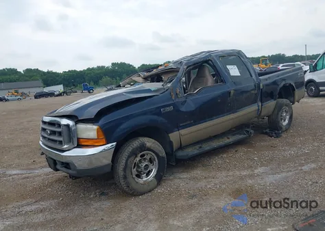 2001 Ford F350 Lariat/Xl/Xlt z USA, uszkodzony, nr VIN 1FTSW31F01EA89231